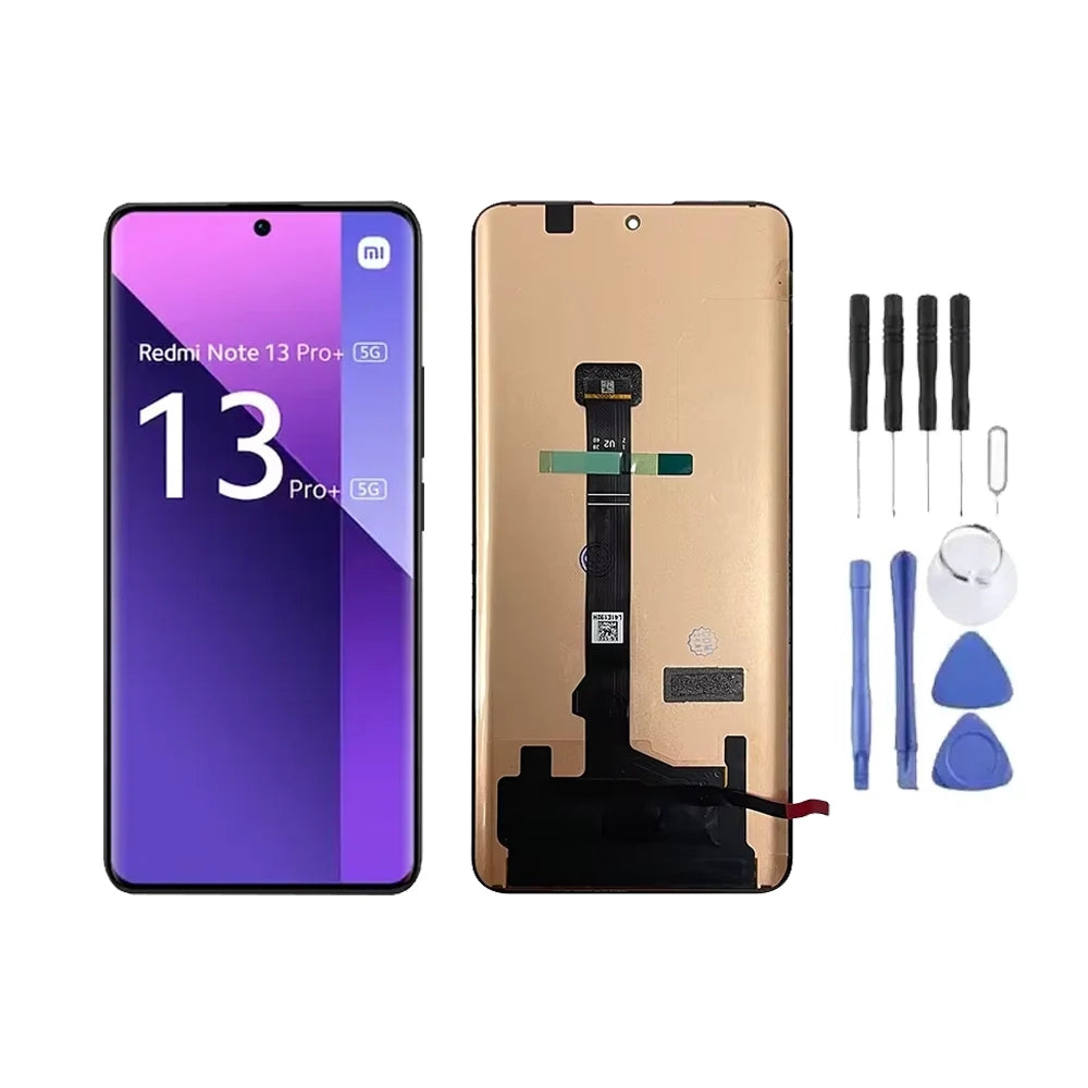 Ecran LCD AMOLED + Vitre pour Xiaomi Redmi Note 13 Pro Plus + Kit d'outils