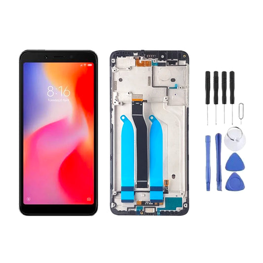 Chassis + Ecran LCD + Vitre pour Xiaomi Redmi 6A + Kit d'outils