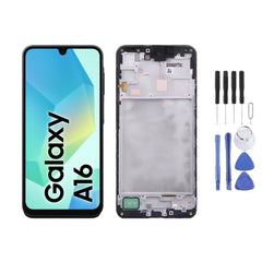 Chassis + Ecran LCD + Vitre pour Samsung Galaxy A16 4G (A165) + Kit d'outils