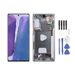 Chassis + Ecran LCD AMOLED + Vitre pour Samsung Galaxy Note 20 5G (N981) + Kit d'outils