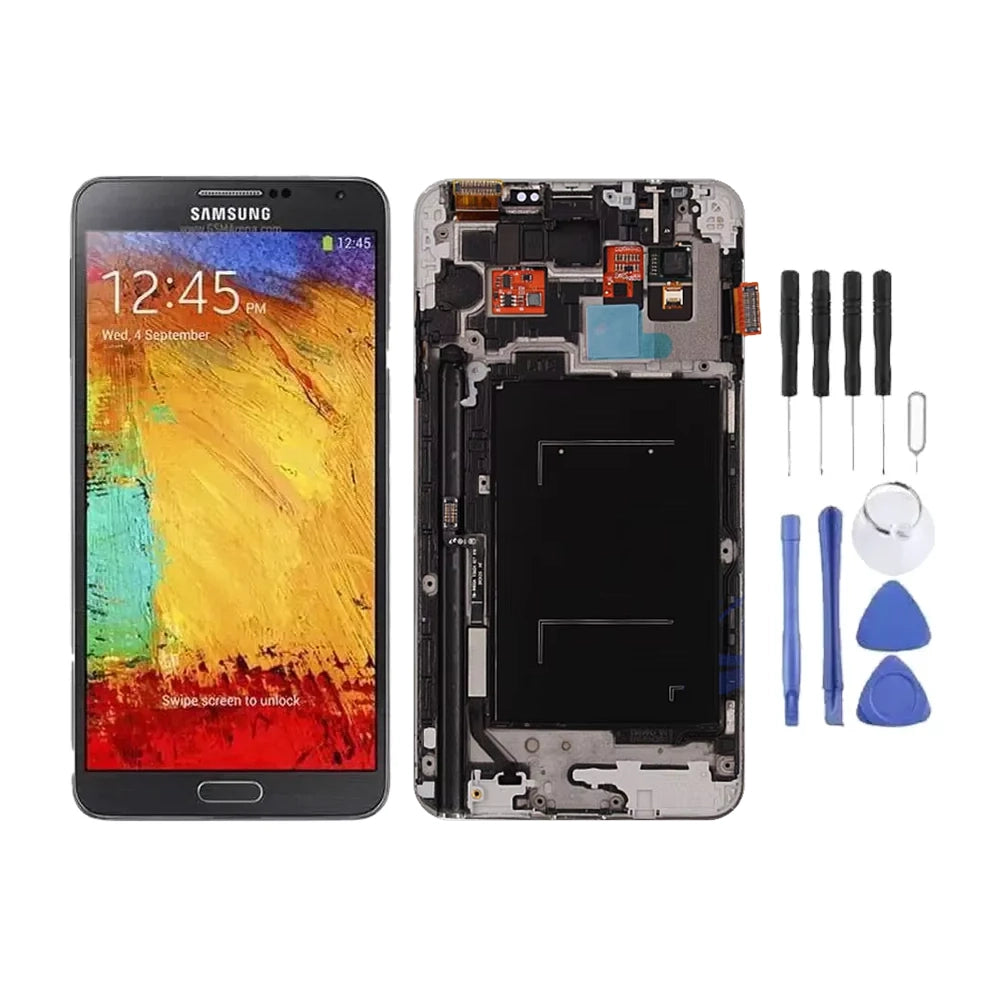 Chassis + Ecran LCD + Vitre pour Samsung Galaxy Note 3 + Kit d'outils