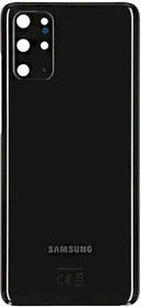 Vitre arrière originale Samsung Galaxy S20 Plus G985 / G986 Noir Cosmique Avec lentille