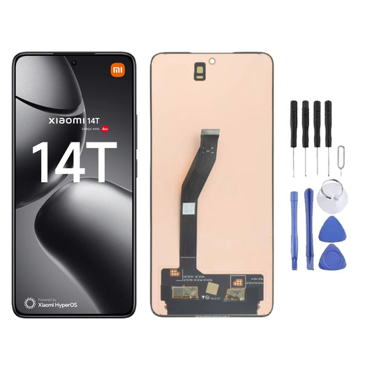 Ecran LCD AMOLED (Officiel) + Vitre pour Xiaomi 14T + Kit d'outils